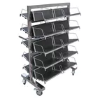 Aluminum Alloy Material SMT Storage Feeder Cart for SAMSUNG SM Feeder,SMT SM feeder storage cart online